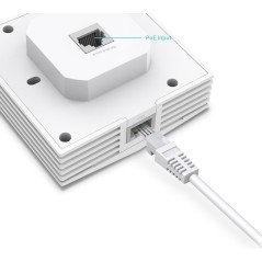 TP-Link Omada EAP650-Wall V1 Wireless Access Point - High-Performance White Design for Seamless Connectivity